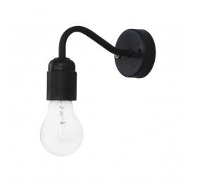 Heronia AS-25ΑΡ 1/Φ BLACK ΑΠΛΙΚΑ Ε/27 90°