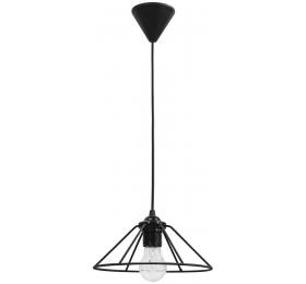Heronia Φωτιστικό μεταλλικό FUN-350/18 1L PENDEL BLACK