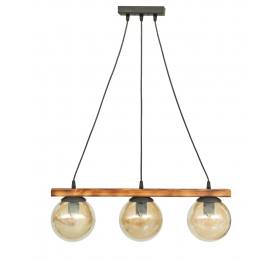 Heronia R-600CABLE RAGA 3/L WOOD ΚΡΕΜΑΣΤΟ ΞΥΛ.ΓΥΑΛΙ ΜΕΛΙ ΣΦΑΙΡΑΚΙ