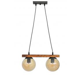 Heronia R-600CABLE RAGA 2/L WOOD ΚΡΕΜΑΣΤΟ ΞΥΛ.ΓΥΑΛΙ ΜΕΛΙ ΣΦΑΙΡΑΚΙ