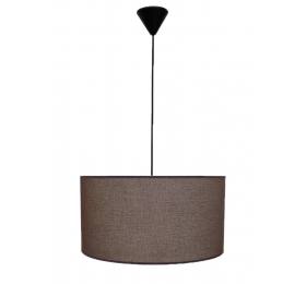 Heronia ΗΚ-05 ΚΑΦΕ Φ40 ΚΥΛΙΝΔΡΟΣ ΚΡΕΜΑΣΤΟ 1/L Ε/27 ME ΚΑΛΩΔΙΟ ΑΜΠΑΖΟΥΡ