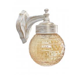 Heronia LP-110AN WHITE-BRONZE-MELI ΑΠΛΙΚΑ ΒΙΔΩΤΟ ΓΥΑΛΙ ΣΦΑΙΡΑΚΙ