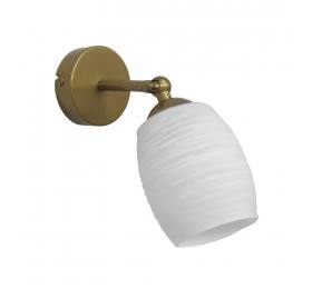 Heronia BARREL/AP KEY GOLD-WHITE ΑΠΛΙΚΑ ΓΥΑΛΙ E/27