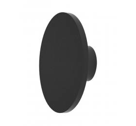 Heronia Φωτιστικό επιτοίχιο HER-01 LED BLACK εξωτερικού χώρου