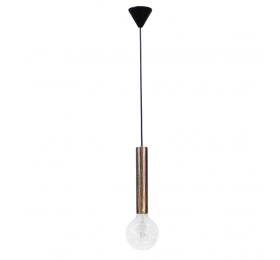 Heronia S-42Κ BRONZE 1/L ΚΡΕΜΑΣΤΟ ΣΩΛΗΝΑΣ Ε27