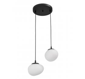 Heronia Φωτιστικό /οροφής ανισόπεδο GL-800/2L PENDEL BL-WHITE VOTSALO