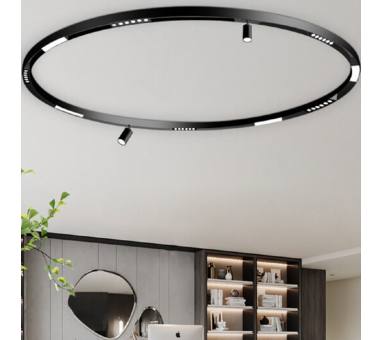Inlight Σποτ για Curved μαγνητική ράγα LED 12W 3000K σε μαύρη απόχρωση D:4,8x11,5cm (TMC0051-Black)