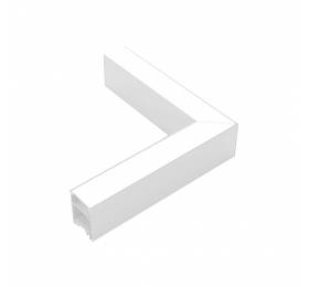 Inlight Γωνιακός σύνδεσμος LED 10W 3CCT σε λευκή απόχρωση D:16,5cmX16,5cm (L006-WH)