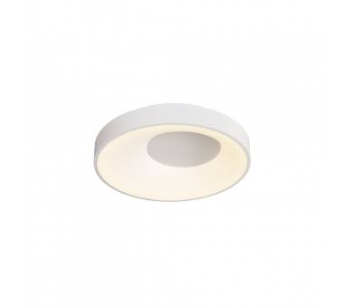 Inlight Πλαφονιέρα οροφής LED 36W 3CCT από λευκό μέταλλο και ακρυλικό D:48cm (42040-White)