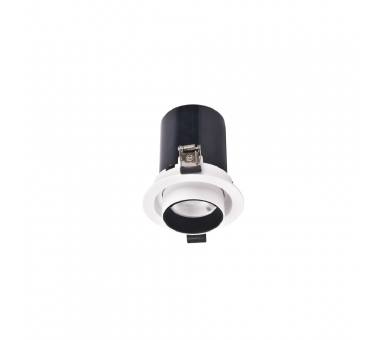 Inlight Downlight σποτ 10W 3CCT σε λευκή και μαύρη απόχρωση (X00180WB)