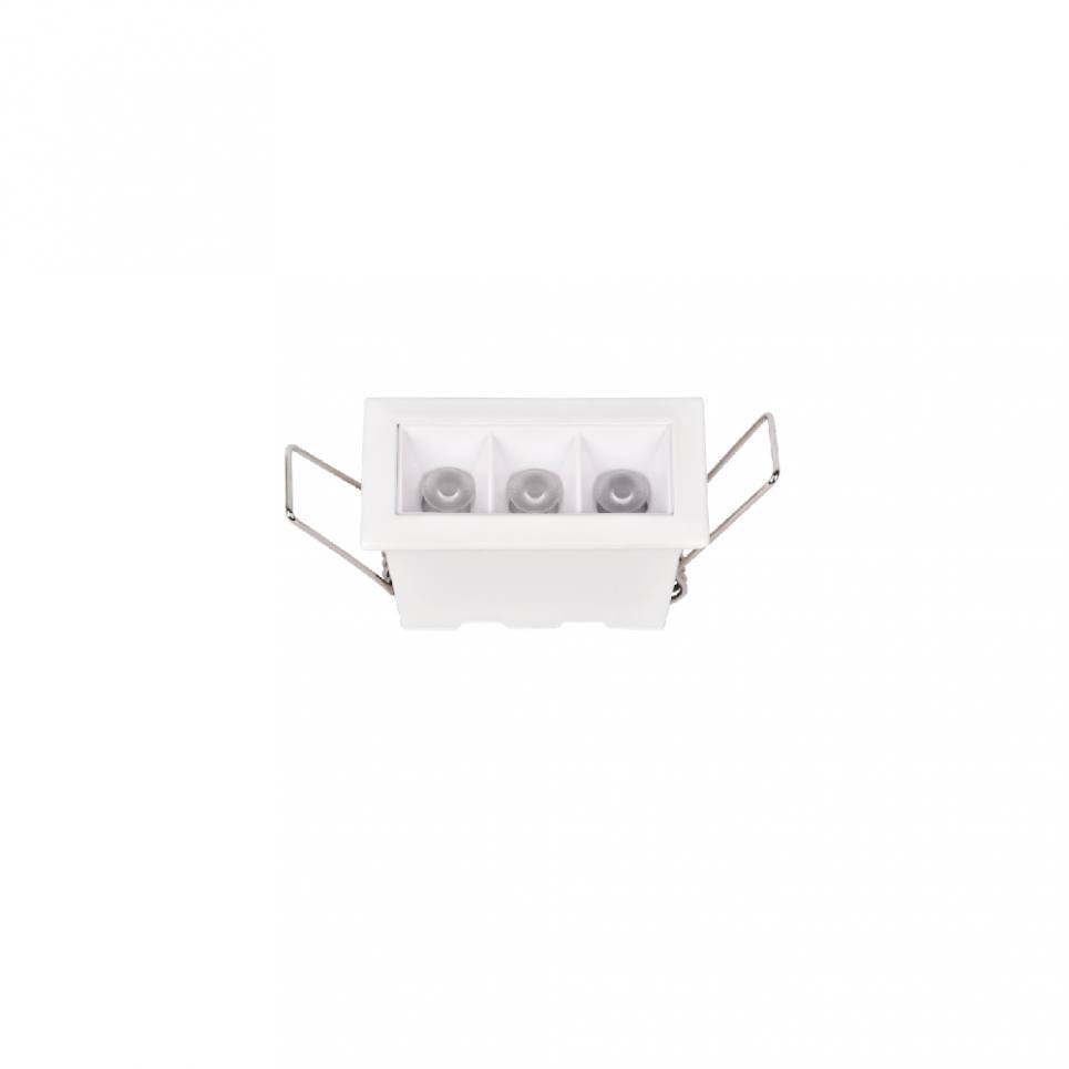 Inlight Downlight σποτ 3*3W 3CCT σε λευκή απόχρωση (X00190W)