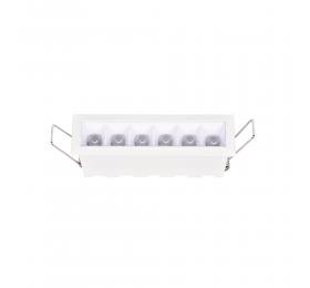 Inlight Downlight σποτ 6*3W 3CCT σε λευκή απόχρωση (X00200W)