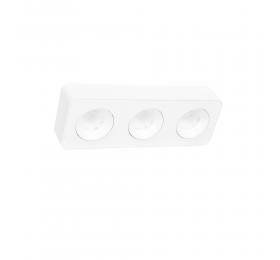 Inlight Downlight Mounted σποτ 3*8W 3CCT σε λευκή απόχρωση (X00280W)