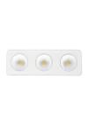Inlight Downlight Mounted σποτ 3*8W 3CCT σε λευκή απόχρωση (X00280W)