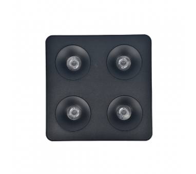 Inlight Downlight Mounted σποτ 4*8W 3CCT σε μαύρη απόχρωση (X00290B)