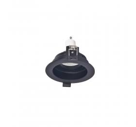 Inlight Downlight σποτ GU10 σε μαύρη απόχρωση (X00300B)