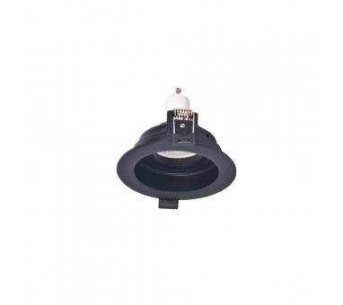 Inlight Downlight σποτ GU10 σε μαύρη απόχρωση (X00300B)