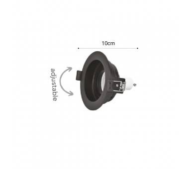 Inlight Downlight σποτ GU10 σε λευκή απόχρωση (X00300W)