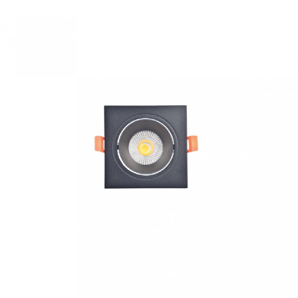 Inlight Downlight σποτ GU10 σε μαύρη απόχρωση (X00320B)