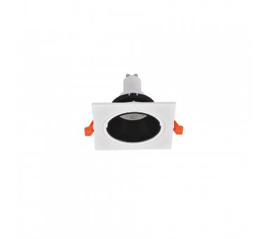 Inlight Downlight σποτ GU10 σε λευκή και μαύρη απόχρωση (X00320WB)
