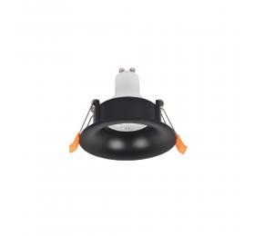 Inlight Downlight σποτ GU10 σε μαύρη απόχρωση (X00340B)