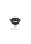 Inlight Downlight σποτ GU10 σε λευκή απόχρωση (X00340W)
