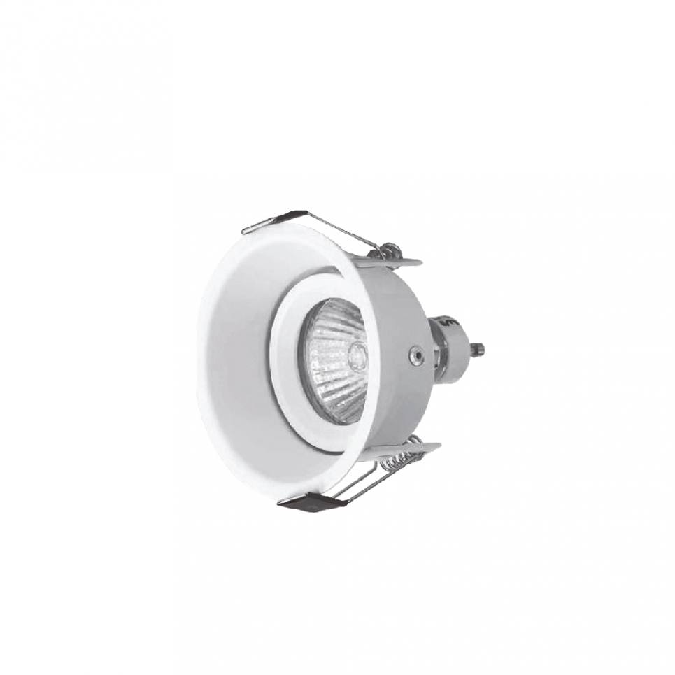 Inlight Downlight σποτ GU10 σε λευκή απόχρωση (X0010-White)