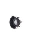 Inlight Downlight σποτ GU10 σε μαύρη απόχρωση (X0010-Black)