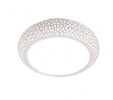 InLight Πλαφονιέρα οροφής λευκή από γύψο 4XE27 D:50cm (42155-Α)