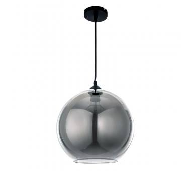 InLight Κρεμαστό φωτιστικό από φιμέ γυαλί 1XE27 D:30cm (4355-Α)