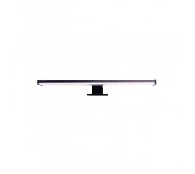 InLight Επιτοίχιο φωτιστικό LED 12W 4000K από πλαστικό σε μαύρη απόχρωση D:60cm (1047-Α)