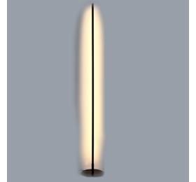 InLight Επιδαπέδιο φωτιστικό LED 24W 3000K από μαύρο μέταλλο D:150cm  (45012)