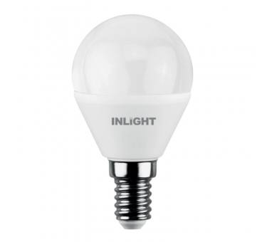 InLight E14 LED G45 8watt 3000K Θερμό Λευκό (7.14.08.14.1)