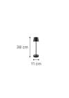 it-Lighting Tahoe Rechargeable LED 2W 3CCT Touch Table Lamp White D:38cmx11cm (80100220)