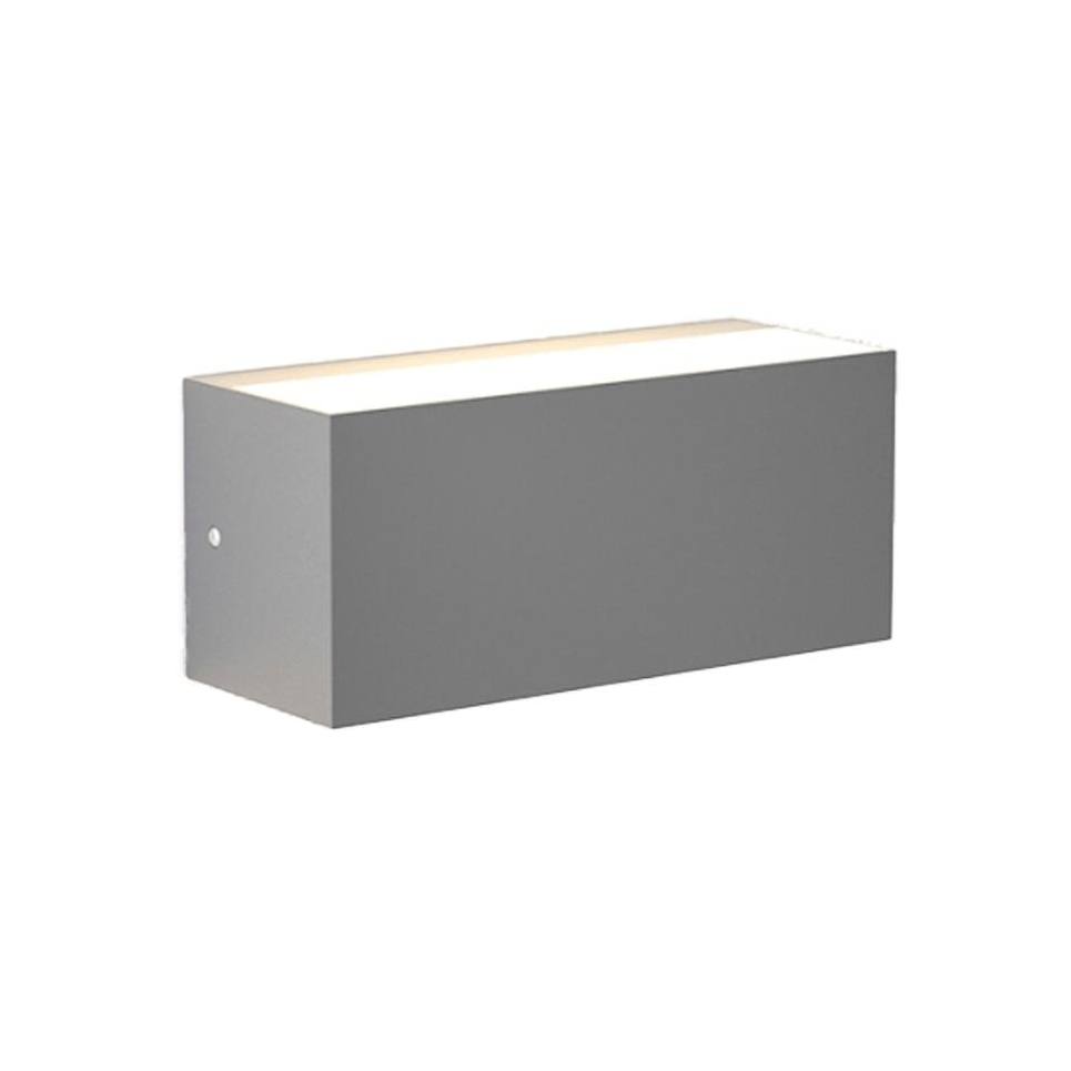 it-Lighting Martin LED 12W 3CCT Outdoor Up-Down Wall Lamp Grey D:22cmx9cm (80200730)