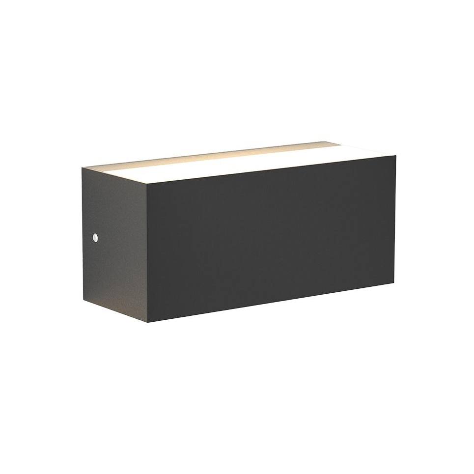 it-Lighting Martin LED 12W 3CCT Outdoor Up-Down Wall Lamp Anthracite D22cmx9cm (80200740)