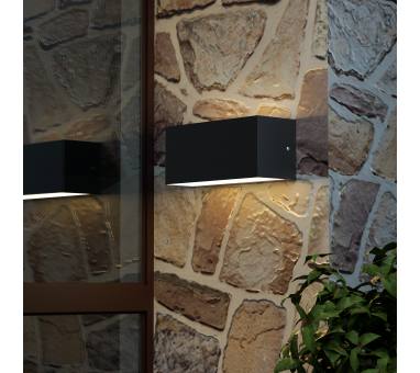 it-Lighting Martin LED 12W 3CCT Outdoor Up-Down Wall Lamp Anthracite D22cmx9cm (80200740)