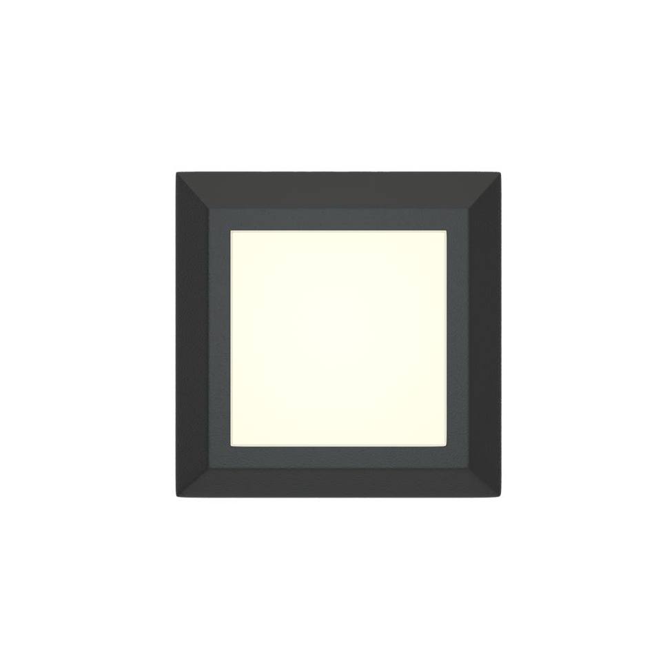 it-Lighting George LED 3.5W 3CCT Outdoor Wall Lamp Anthracite D:12.4cmx12.4cm (80201540)