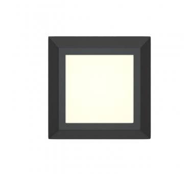 it-Lighting George LED 3.5W 3CCT Outdoor Wall Lamp Anthracite D:12.4cmx12.4cm (80201540)