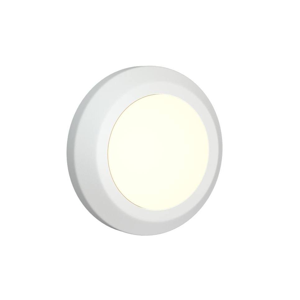 it-Lighting Jocassee LED 3.5W 3CCT Outdoor Wall Lamp White D:15cmx2.7cm (80201420)