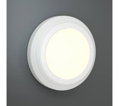it-Lighting Jocassee LED 3.5W 3CCT Outdoor Wall Lamp White D:15cmx2.7cm (80201420)