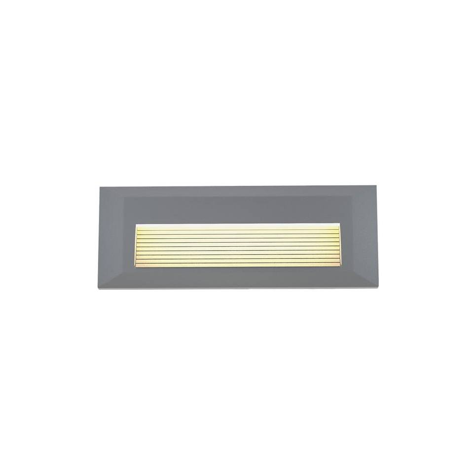 it-Lighting Mono LED 3W 3CCT Outdoor Wall Lamp Grey D:22cmx2.8cm (80201730)