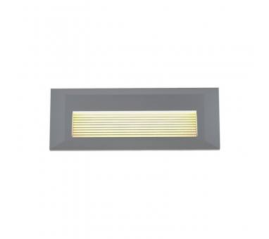 it-Lighting Mono LED 3W 3CCT Outdoor Wall Lamp Grey D:22cmx2.8cm (80201730)