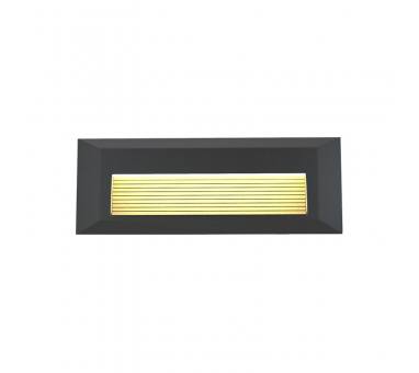 it-Lighting Mono LED 3W 3CCT Outdoor Wall Lamp Anthracite D:22cmx2.8cm (80201740)