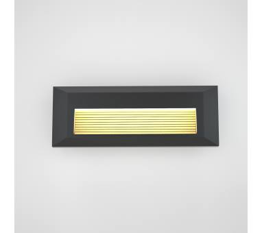 it-Lighting Mono LED 3W 3CCT Outdoor Wall Lamp Anthracite D:22cmx2.8cm (80201740)