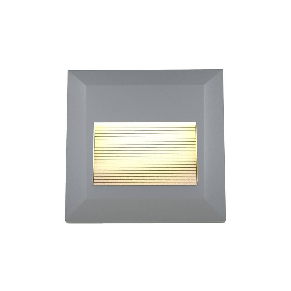 it-Lighting Salmon LED 2W 3CCT Outdoor Wall Lamp Grey D:12.4cmx12.4cm (80201830)