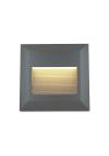 it-Lighting Salmon LED 2W 3CCT Outdoor Wall Lamp Anthracite CCT D:12.4cmx12.4cm (80201840)