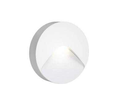 it-Lighting Horseshoe LED 2W 3CCT Outdoor Wall Lamp White D:12.8cmx3cm (80201920)