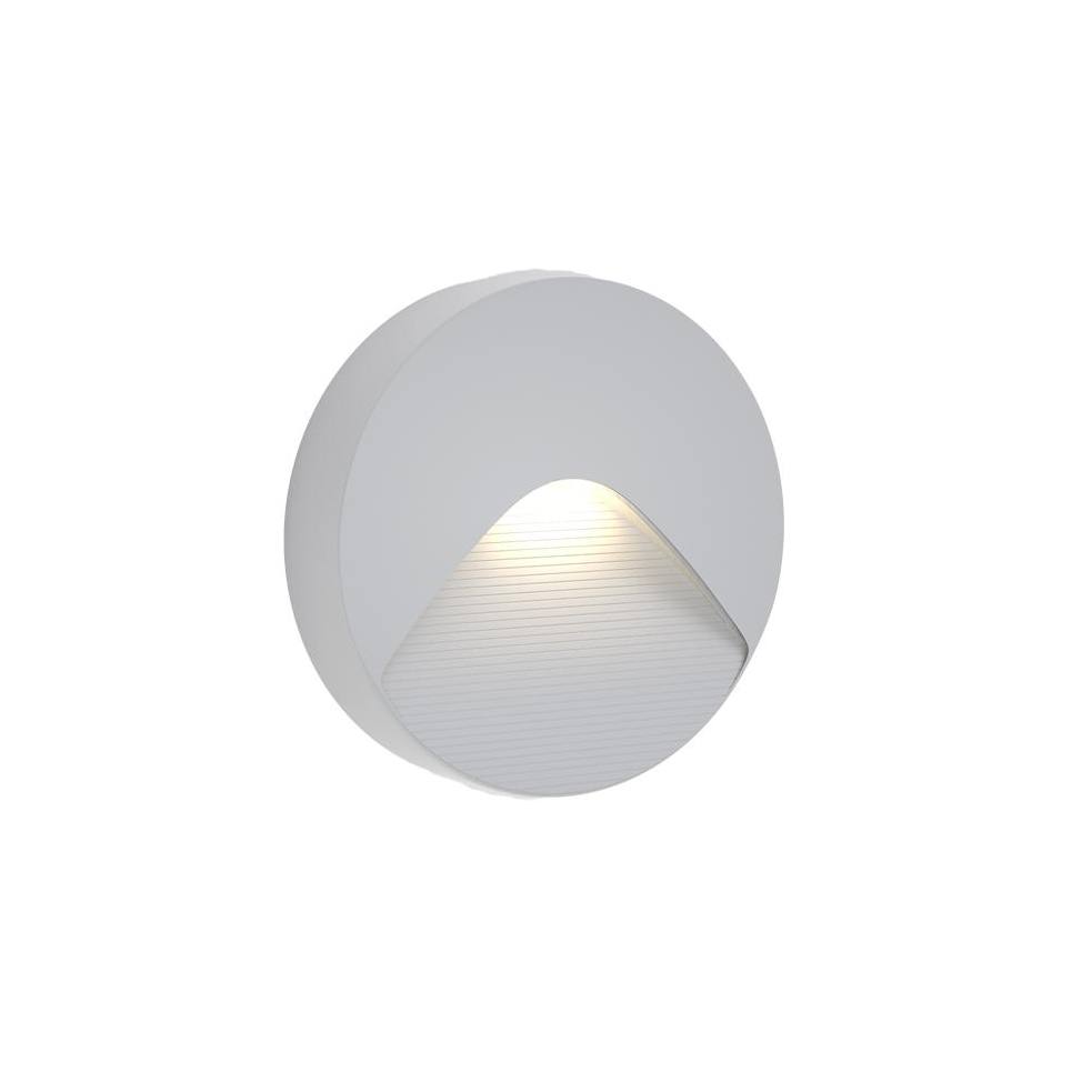 it-Lighting Horseshoe LED 2W 3CCT Outdoor Wall Lamp Grey D:12.8cmx3cm (80201930)