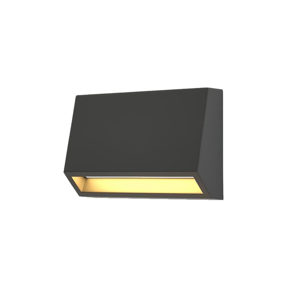 it-Lighting Blue LED 3W 3CCT Outdoor Wall Lamp Anthracite D10cmx7cm (80202140)